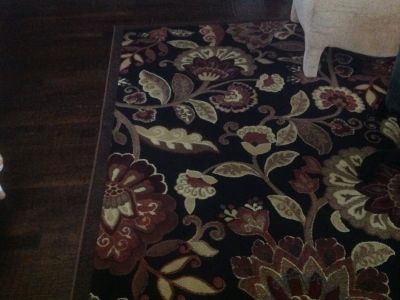 8X10 floral rug