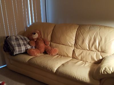 3 Seater couch..yellowish