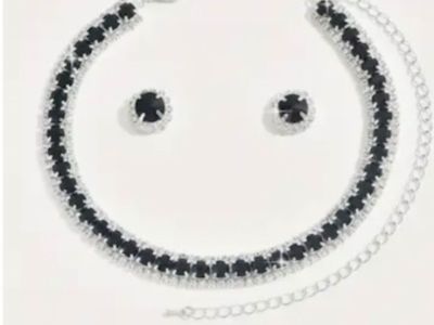 New!  Crystal Necklace & Earrings Sets!  Can Purchase Separately!  Layaway!