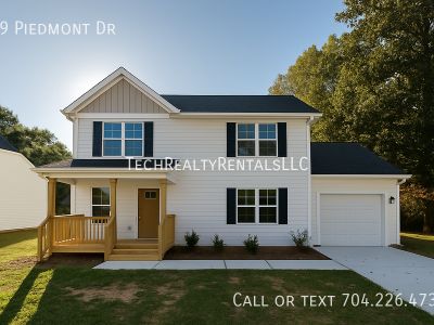 4 Bedroom 3BA 1752 ft Single-family home For Rent in Kannapolis, NC