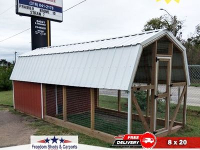 8x20 Chicken Coop ** Free Delivery ** Rent to Own