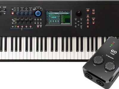 Yamaha MODX8 Plus Keyboard Synthesizer, 88-Key With TC Audio Interface