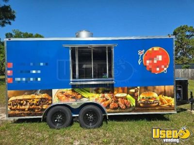 2024 7' x 16'  Kitchen Food Trailer | Food Concession Trailer