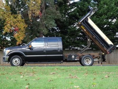 * 2011 Ford F-350 Crew Cab Flatbed Dump Truck ~ PAYMENTS/Trades OK!