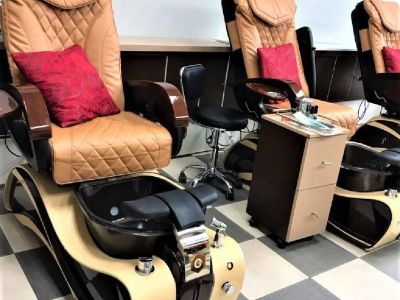 (9) Cadi – Pedicure Spa Massage Chair – Chocolate Coffee (Each)