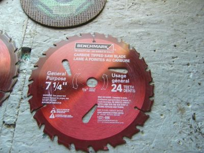 SAW Blades+ Masonry Wheels 6 pc $ 20.-