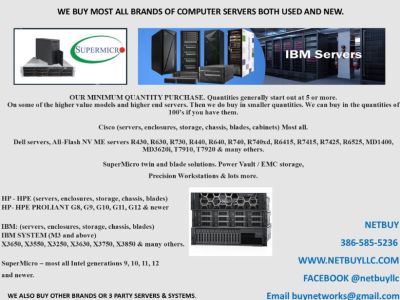 We need products! We are Buying Computer Networking, Datacom, Datacenter, Telecom, Cisco, Nvidia, an