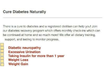 cures diabetes naturally