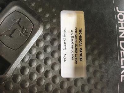 John Deere 300 Tractor Loader backhoe