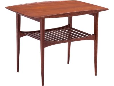 Tove & Edvard Kindt-Larsen Teak Side Table Denmark Danish Teak France & Daverkosen