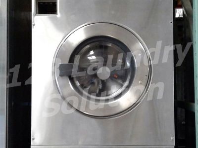 Heavy Duty Maytag Front Load Washer Coin Op 25LB MFR25PDAVS 3PH Stainless Steel Finish Used