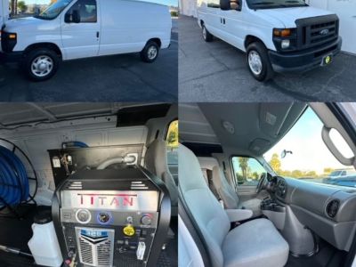 carpet cleaning van