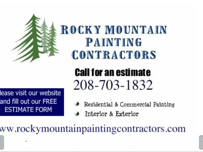 Painters boise idaho (208)703-1832 ∆ Rocky Mountain Painting Contractors ∆