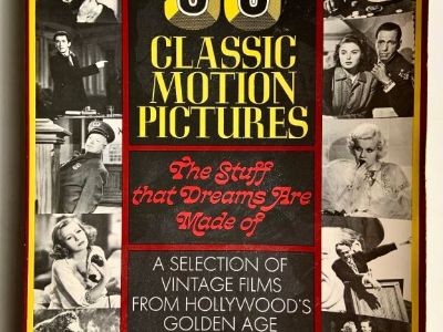 50 Classic Motion Pictures: Golden Age Hollywood Film Book by Zinman