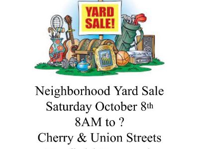 10/8/22 Large Community Yard Sale in Hatfield Pa