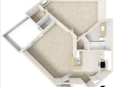 Beautiful 1BR Apt for rent- No lease required (Pelham Road)