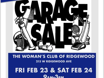 Ridgewood women s club garage sale