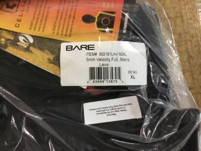 Bare Velocity Men’s Wetsuit (New)