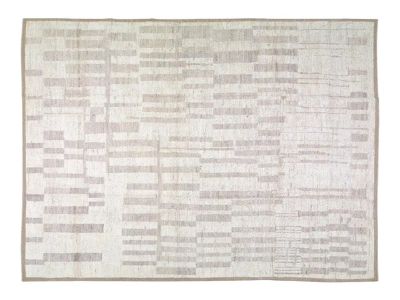Moroccan Azilal Hand Knotted Wool Rug,9'8"X13'2"