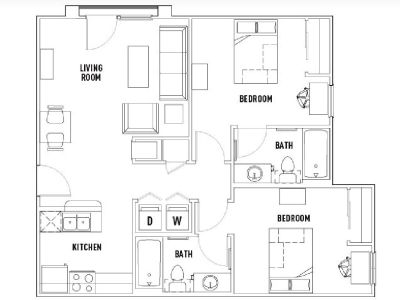 Sublease room in City Parc at Fry Street Denton