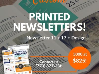 best print newsletter design