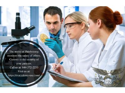 Phlebotomy Classes starting soon! Call before registration closes!