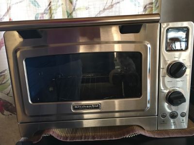 KITCHEN AID architect series STAINLESS STEEL toaster/convection oven