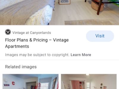 Shared apartment vintage canyonlands