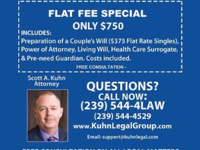 ► ESTATE PLANNING PACKAGE - FLAT FEE SPECIAL - BBB A+ Rating
