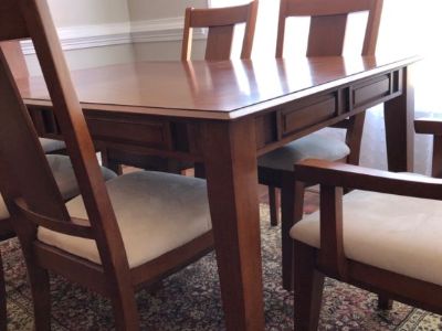6 Chair Dining Table Set (SOLD)