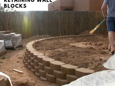 Installing retaining wall blocks Hamilton