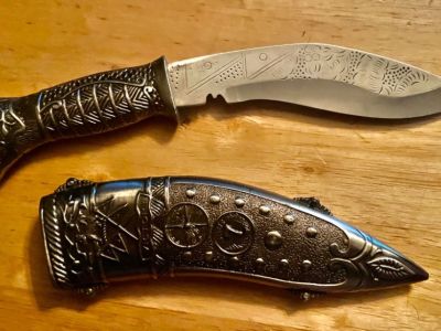 Old Brass Collectors Knife $300.00