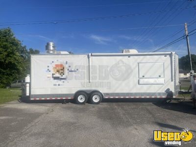 2023 8.5' x 28' Freedom Food Trailer with Fire Suppression System