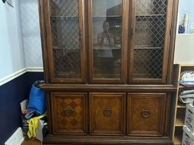 Buffet cabinet w/ matching cabinet (morningside