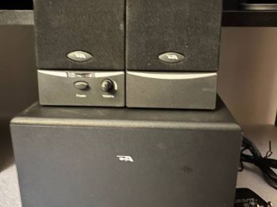 Computer speaker system w/sub woofer