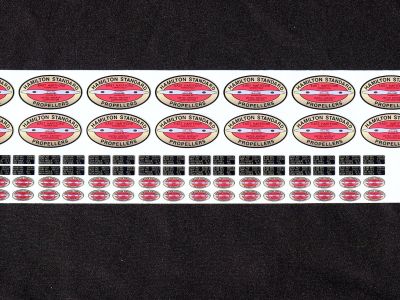 Hamilton Prop Logos - 78 Decals Included!