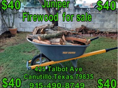 Juniper firewood