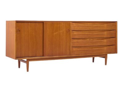 Arne Vodder for Sibast Mid Century Danish Teak Credenza