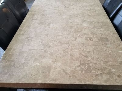 7 piece marble dining room set( Relocating sale)
