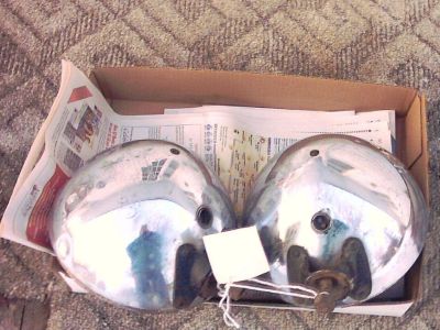 Vintage Car Headlights,No glass