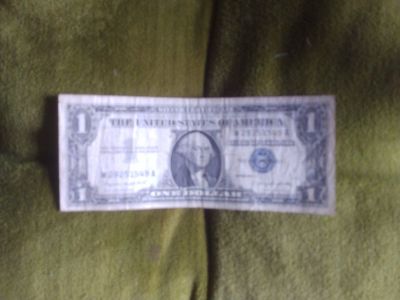 Us currency silver certificate 1957