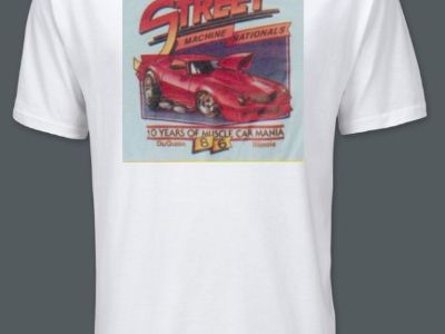 1986 STREET MACHINE NATIONALS DUQUION IL T SHIRT T-SHIRT NEW