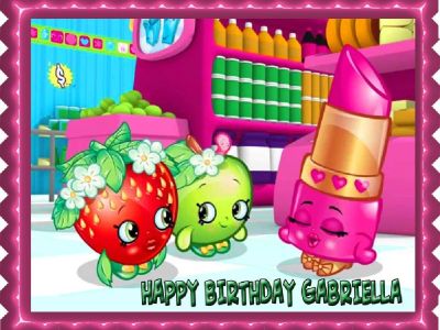 Surprise Your Kids with Shopkins Edible Cake Images