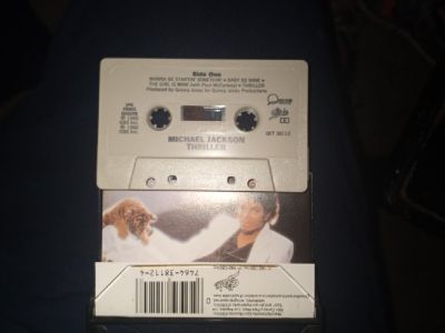 Michael Jackson thriller cassette tape classic