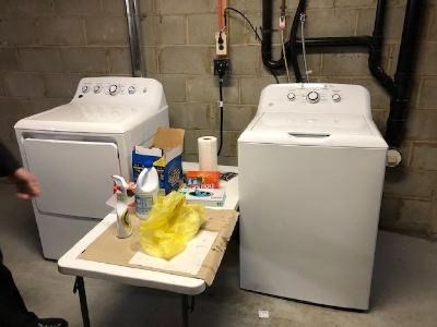 GE Washer & Dryer - Just over 1 year old