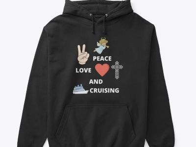 Peace Love Cruising - Peace & Love Hoodie Sweater For Women