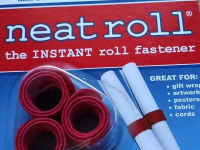Neat roll instant fastener