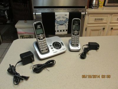 Uniden Portable Cordless Phone Set w/User Guide - Excellent Condition