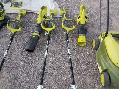 40 Volt battery operated weed eater Ryobi
