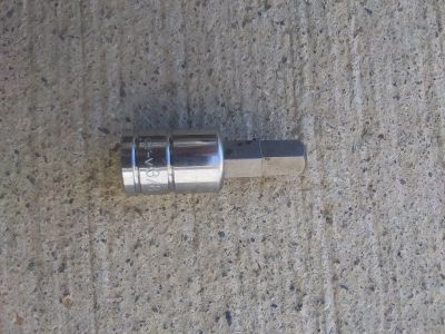 3/8" drive 3/8" hex